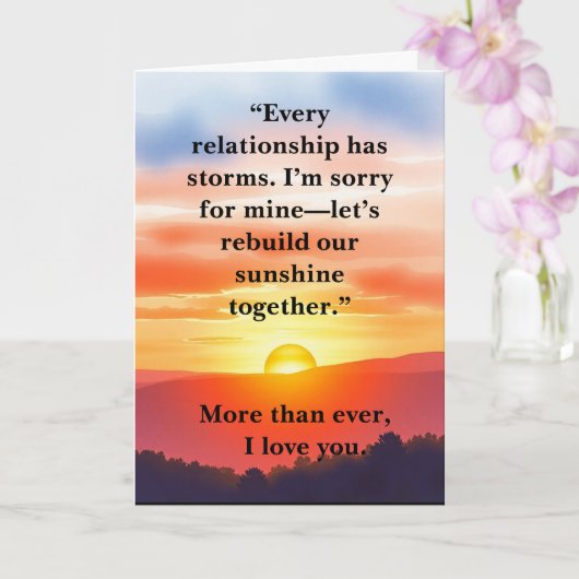 Folded Greeting Card Kaart (Orchidee)