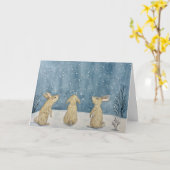 Folded Greeting Card Kaart (Gele Bloem)