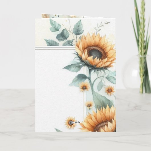 Folded Greeting Card Kaart (Achterkant)