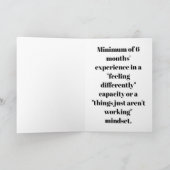 Folded Greeting Card Kaart (Binnen)