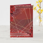 Folded Greeting Card Kaart (Gele Bloem)