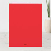 Folded Greeting Card Kaart (Achterkant)