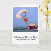 Folded Greeting Card Kaart (Gele Bloem)