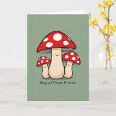 Folded Greeting Cards Kaart (Gele Bloem)