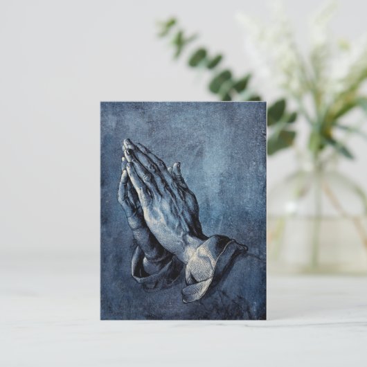 Folded Hands Prayer - Durer Briefkaart (Staand voorkant)