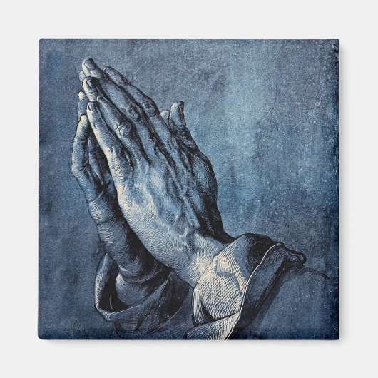 Folded Hands Prayer - Durer Magneet (Voorkant)