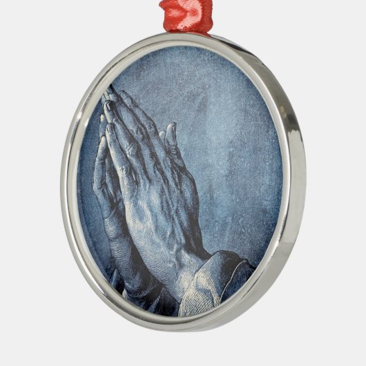 Folded Hands Prayer - Durer Metalen Ornament (Links)