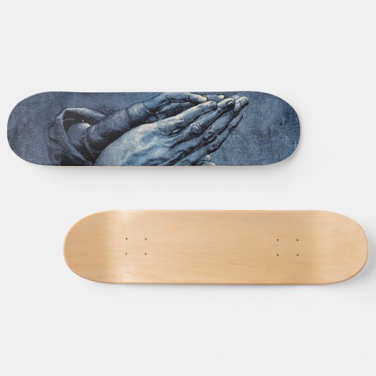 Folded Hands Prayer - Durer Persoonlijk Skateboard (Horizontaal)