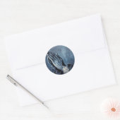 Folded Hands Prayer - Durer Ronde Sticker (Envelop)