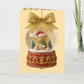 Folded Holiday Card Feestdagen Kaart (Achterkant)