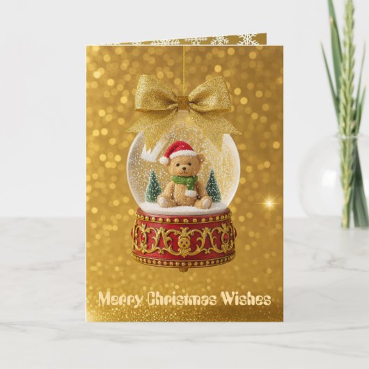 Folded Holiday Card Feestdagen Kaart (Voorkant)