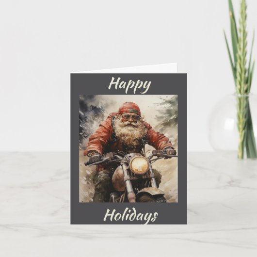 Folded Holiday Card Feestdagen Kaart (Voorkant)
