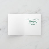 Folded Holiday Card Feestdagen Kaart (Binnen)