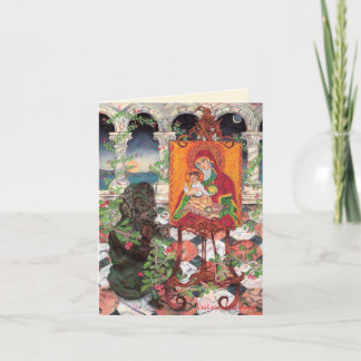 Folded Holiday Card Feestdagen Kaart