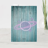 Folded Holiday Card Feestdagen Kaart (Achterkant)