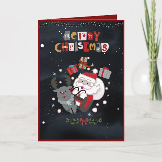 Folded Holiday Card Feestdagen Kaart (Voorkant)