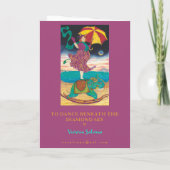 Folded Holiday Card Feestdagen Kaart (Achterkant)