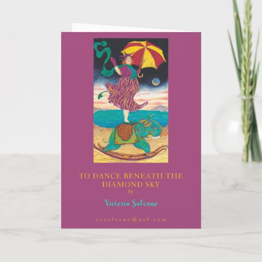 Folded Holiday Card Feestdagen Kaart (Achterkant)