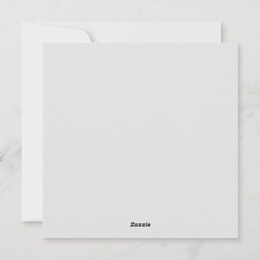 Folded Holiday Card Feestdagenkaart (Achterkant)