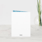 Folded Holiday Card funny  Feestdagen Kaart (Achterkant)