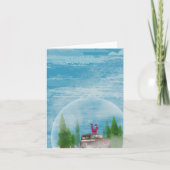 Folded Holiday Card funny Feestdagen Kaart (Voorkant)