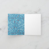 Folded Holiday Card funny  Feestdagen Kaart (Binnen)