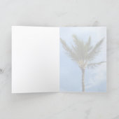 Folded Kilauea Lighthouse Blank Card Bedankkaart (Binnen)