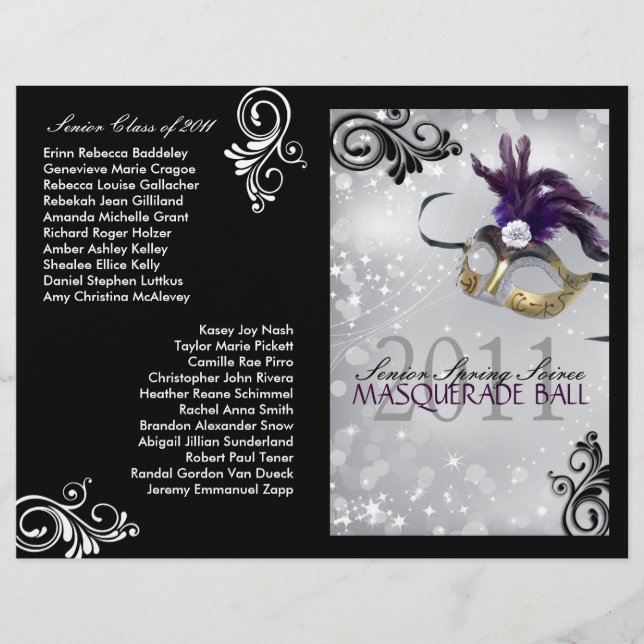 Folded Masquerade - Booklet Hoesje (Voorkant)