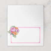 Folded Name Place Card Plaatskaartje (Buitenkant ongevouwen)