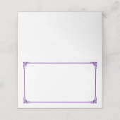 Folded Name Place Card Plaatskaartje (Buitenkant ongevouwen)