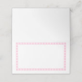 Folded Name Place Card Plaatskaartje (Buitenkant ongevouwen)