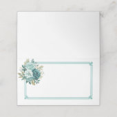 Folded Name Place Card Plaatskaartje (Buitenkant ongevouwen)