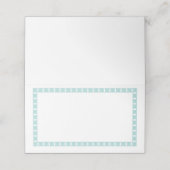 Folded Name Place Card Plaatskaartje (Buitenkant ongevouwen)