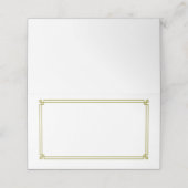 Folded Name Place Card Plaatskaartje (Buitenkant ongevouwen)