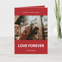 Folded Photo Holiday Kaart