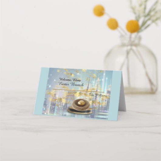 Folded Place Card Plaatskaartje (Voorkant)