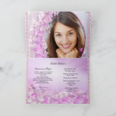 Folded Princess Quinceanera Magical Pink Paars (Binnen)