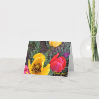 Folded Thank You Card Bedankkaart