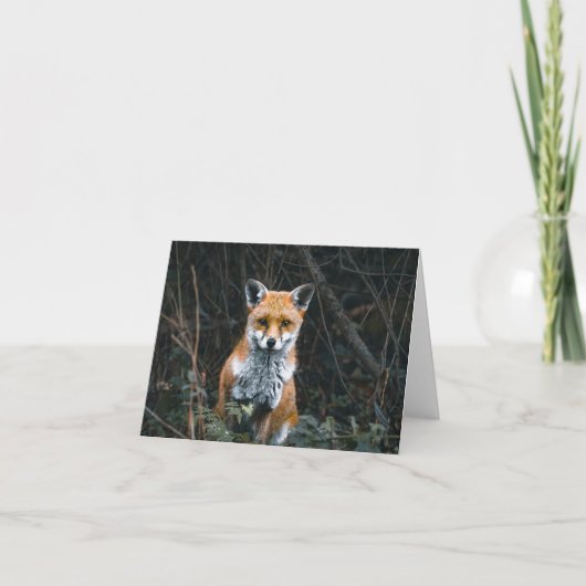 Folded Thank You Card Bedankkaart (Voorkant)