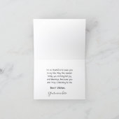 Folded Thank You Card Bedankkaart (Binnen)