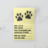 Folded Uitnodiging (Binnen)