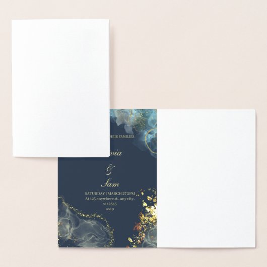 Folded Uitnodiging (Display)