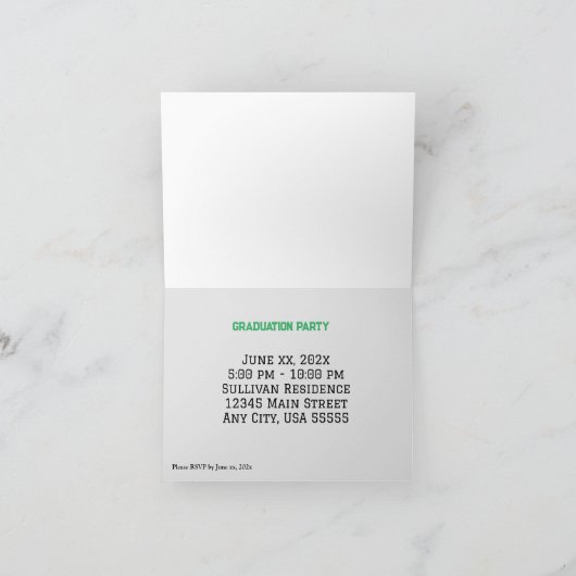 Folded Uitnodiging (Binnen)