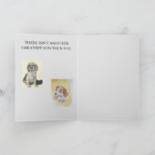 Folded Wenskaart Cild's Birthday Son Kaart (Binnen)