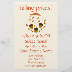 Folder aanbieding herfst