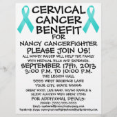 Folder Baarmoederhalskanker Fonds (Voorkant)