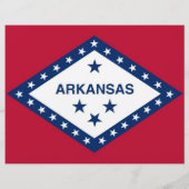 Folder met Vlag van Arkansas, V.S.A. (Achterkant)