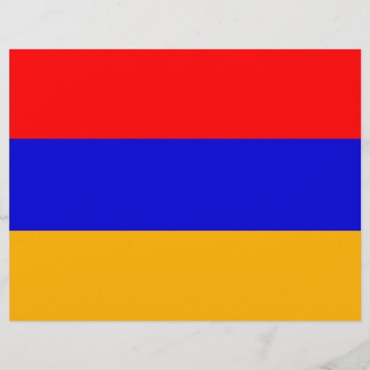 Folder met vlag van Armenië (Voorkant)