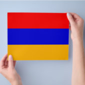 Folder met vlag van Armenië (Hand)