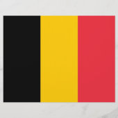 Folder met vlag van België (Achterkant)